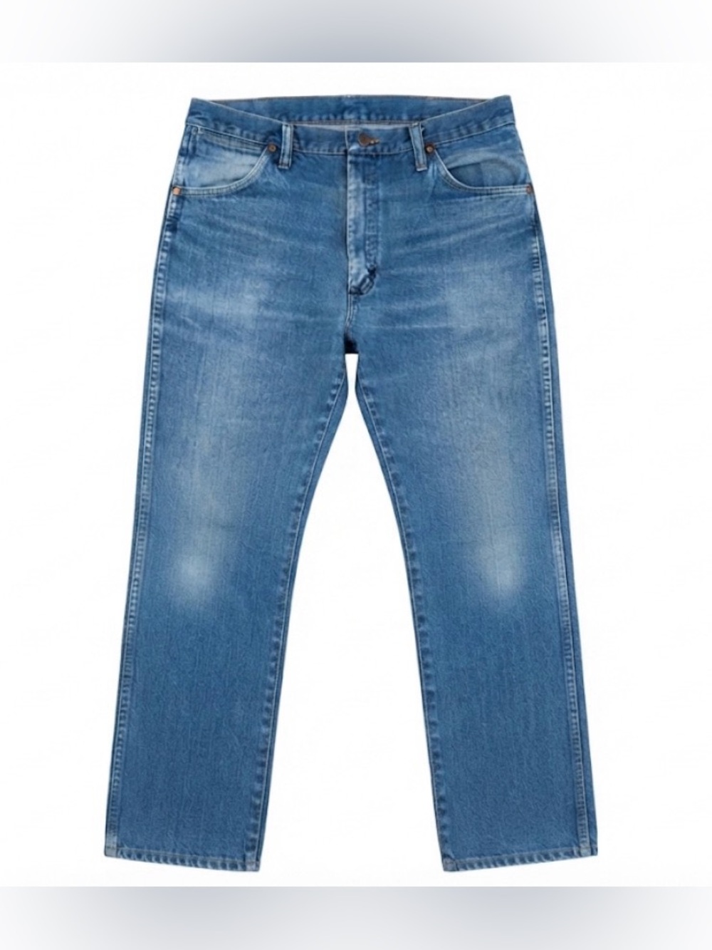 Wrangler 13MWZ Cowboy Cut Jeans Men's 36x30 Blue Denim Regular Fit Made In USA